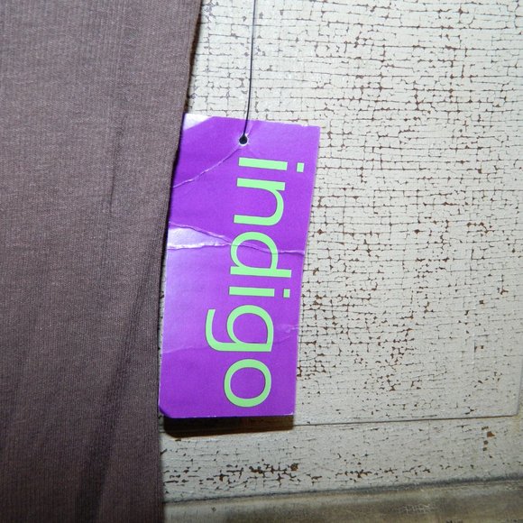 Splendid 2 n 1 Top with Attached Tank Top Ribbed Brown Size S  (B27) - Picture 2 of 6